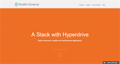 Desktop Screenshot of paralleluniverse.co